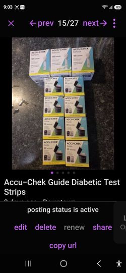 Accu-Chek Guide Diabetic Test Strips