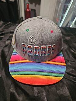 2022 Padres sugar skull sarape hat