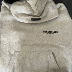 Essentials Hoodie Dark Oat Size S