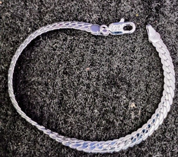 925 8 Inch Sterling Silver Bracelet