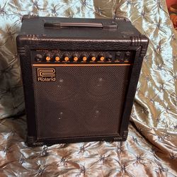 Roland Amplifier. 