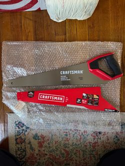 CRAFTSMAN 20” Fine Finish Hand Saw – Like New