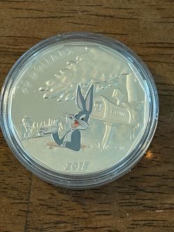 $20 CANADIAN BUGS BUNNY SILVER COIN
