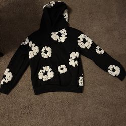 Denim Tear Black Hoodie 