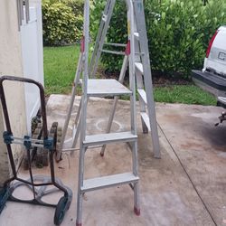 Warner Fold Step Ladder Aluminuim 20 Final Price
