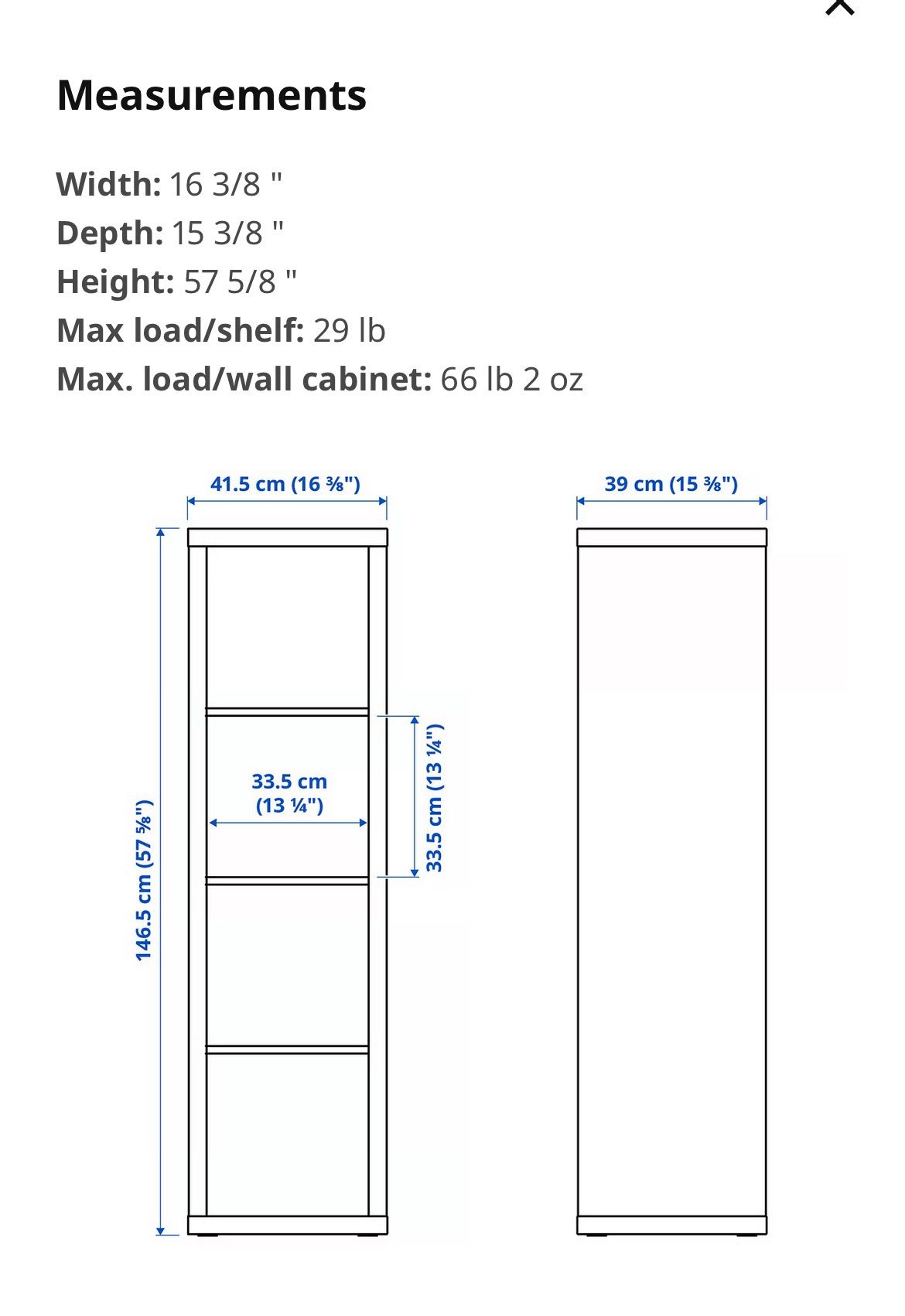 Ikea Kallax Shelves