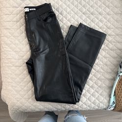 Vegan Leather Jeans