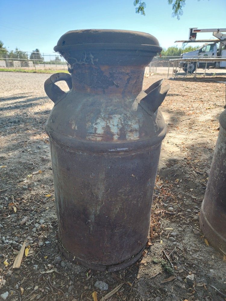 Old Milk Can