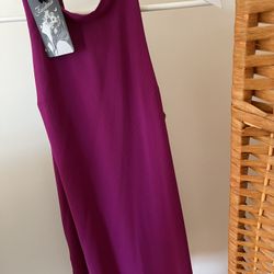 Women Mini Casual Dress (S, FT610-Purple)