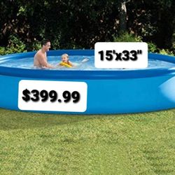 Brand New 15' X33"  Pool