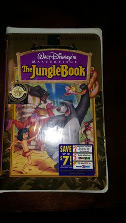 Jungle Book 30th anniversary VHS