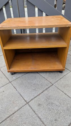 Rolling TV Stand / Printer Cart / Storage Shelf on Casters