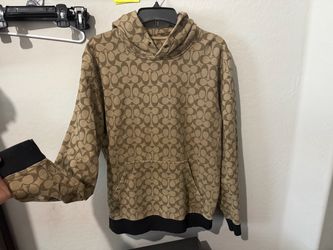 Coach Signature Monogram Hoodie Sweatshirt