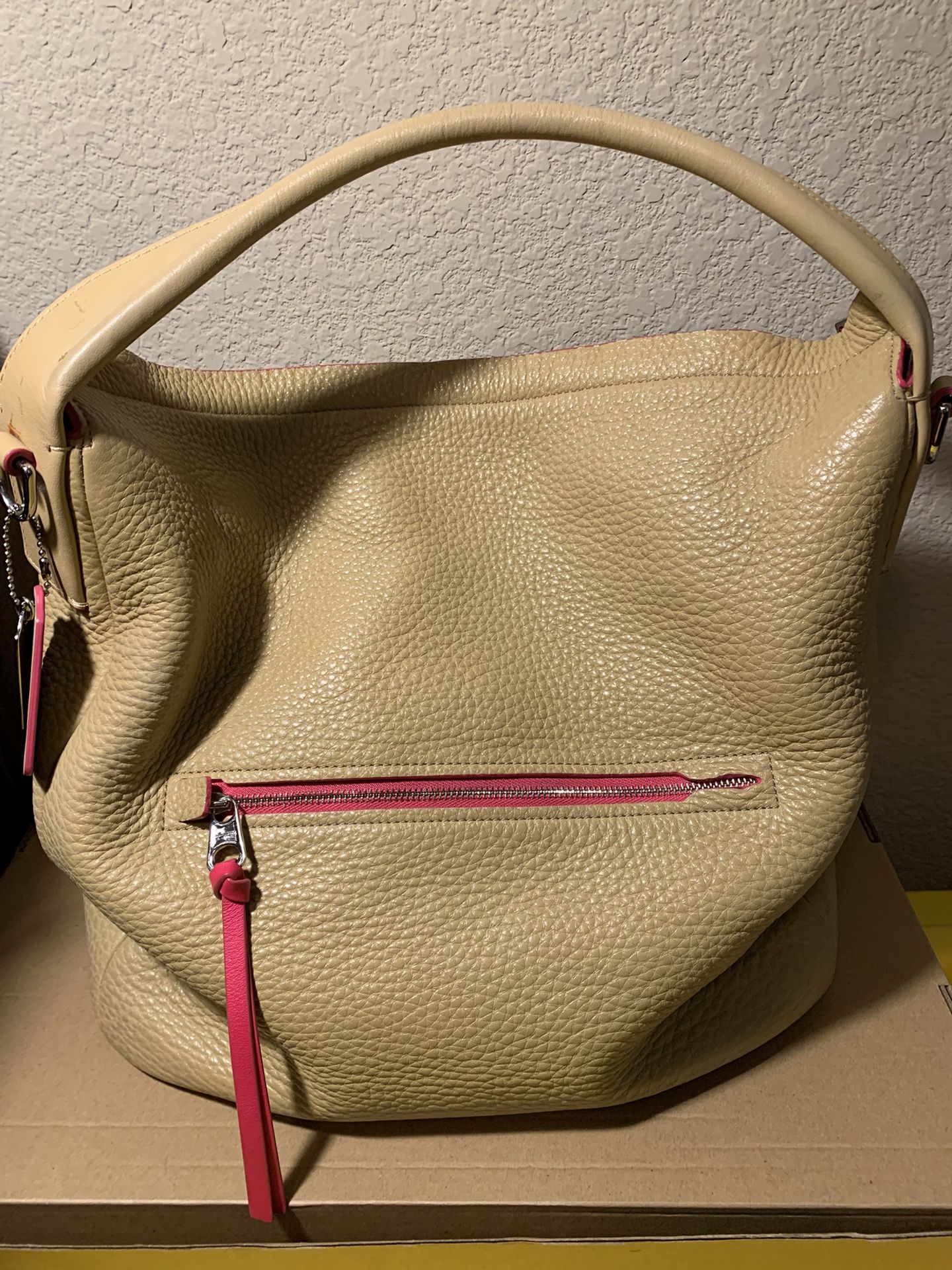 Vintage Coach Hobo Camel Bag