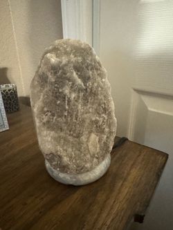 Rock lamp