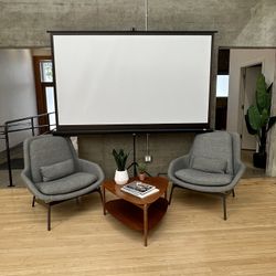 Epson Projector and Projector Screen Set 