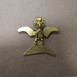 Pre-columbian Brooch Replica From Metropolitan Museum Of Art Vintage