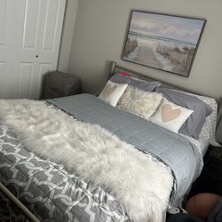 Queen Bed Frame And Mattress