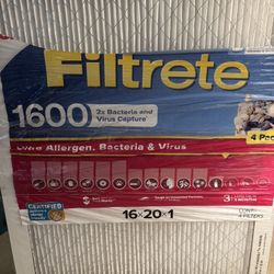 Filtrate 16 X 20x 1 Air Filter 