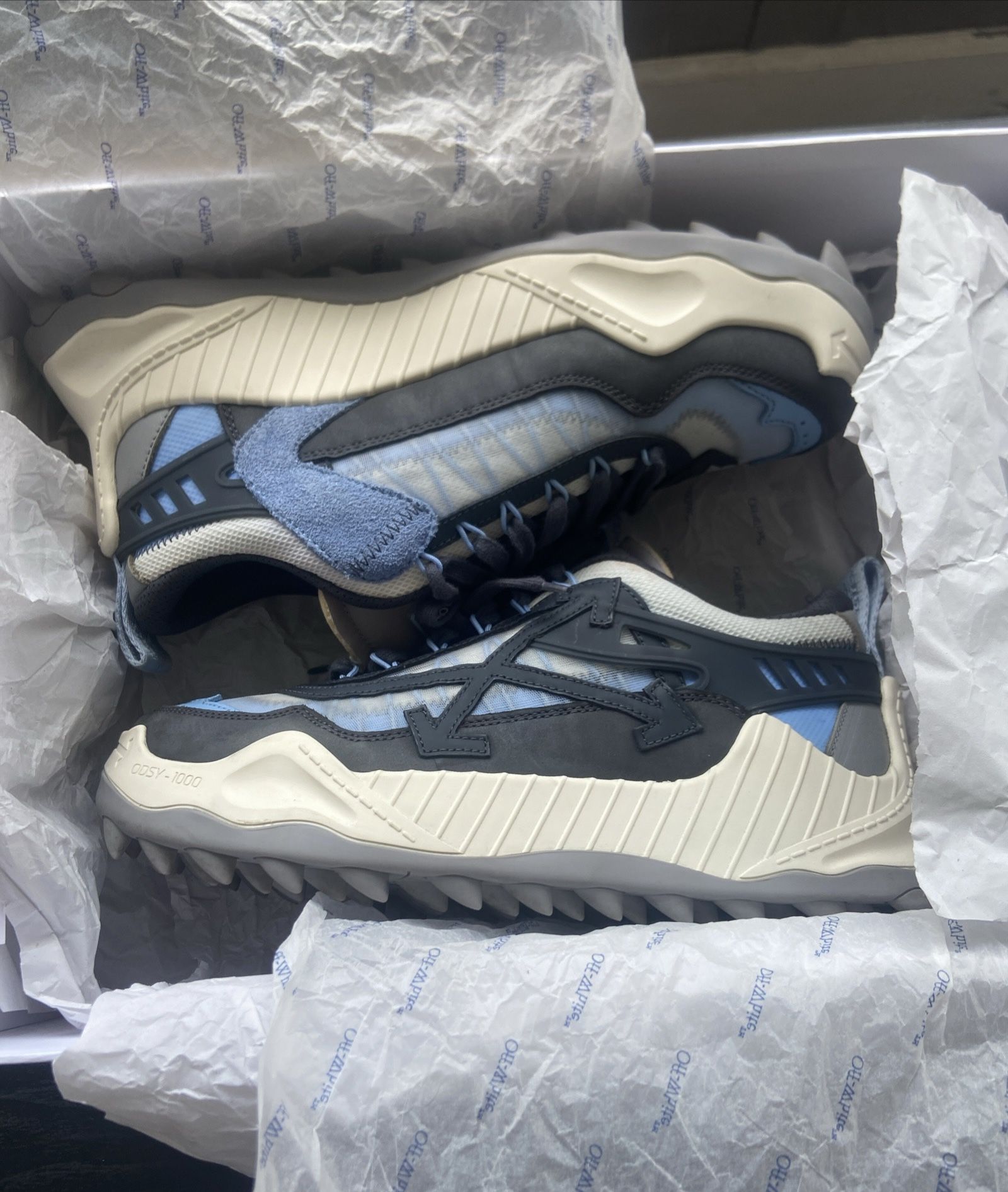 Off-White Odsy 1000 Size Us 11 / EU 44 (White/Grey/Blue)