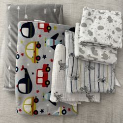 Infant Baby Boy Blankets 