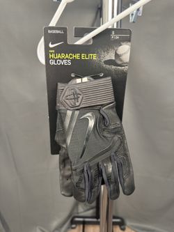 Nike Huarache Elite Baseball Batting Gloves – Black – Size S – New With Tags