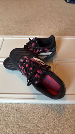 Adidas Soccer Cleats Black Pink