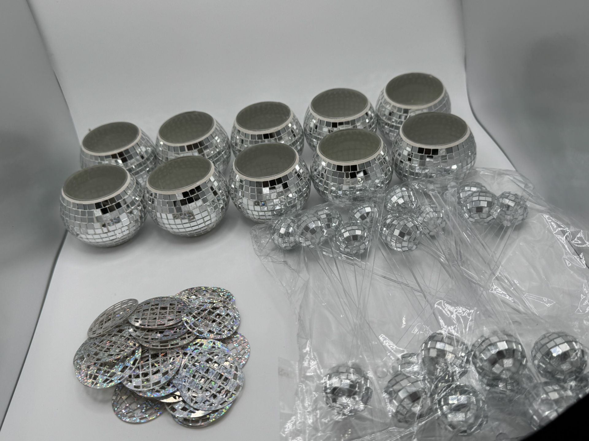 Disco Ball Theme Party Decor Set