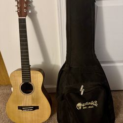 Little Martin Electric Acoustic Guitar LX1E w/ Case