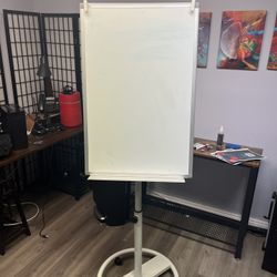 Pedestal white board