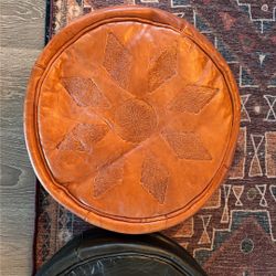 Moroccan poufs
