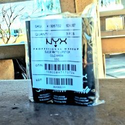 New 3 Pack Of NYX Suede Matte Lipstick (Cold Brew)