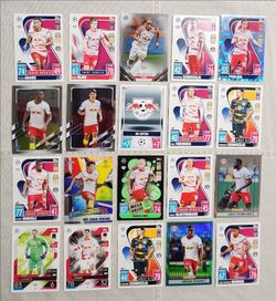 RB Leipzig Soccer Cards Bundle 23 Included