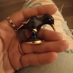 Miniature Porcelain Bird