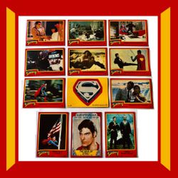 ➡️1980 DC Comics Superman II Collector Cards (Mint Condition)