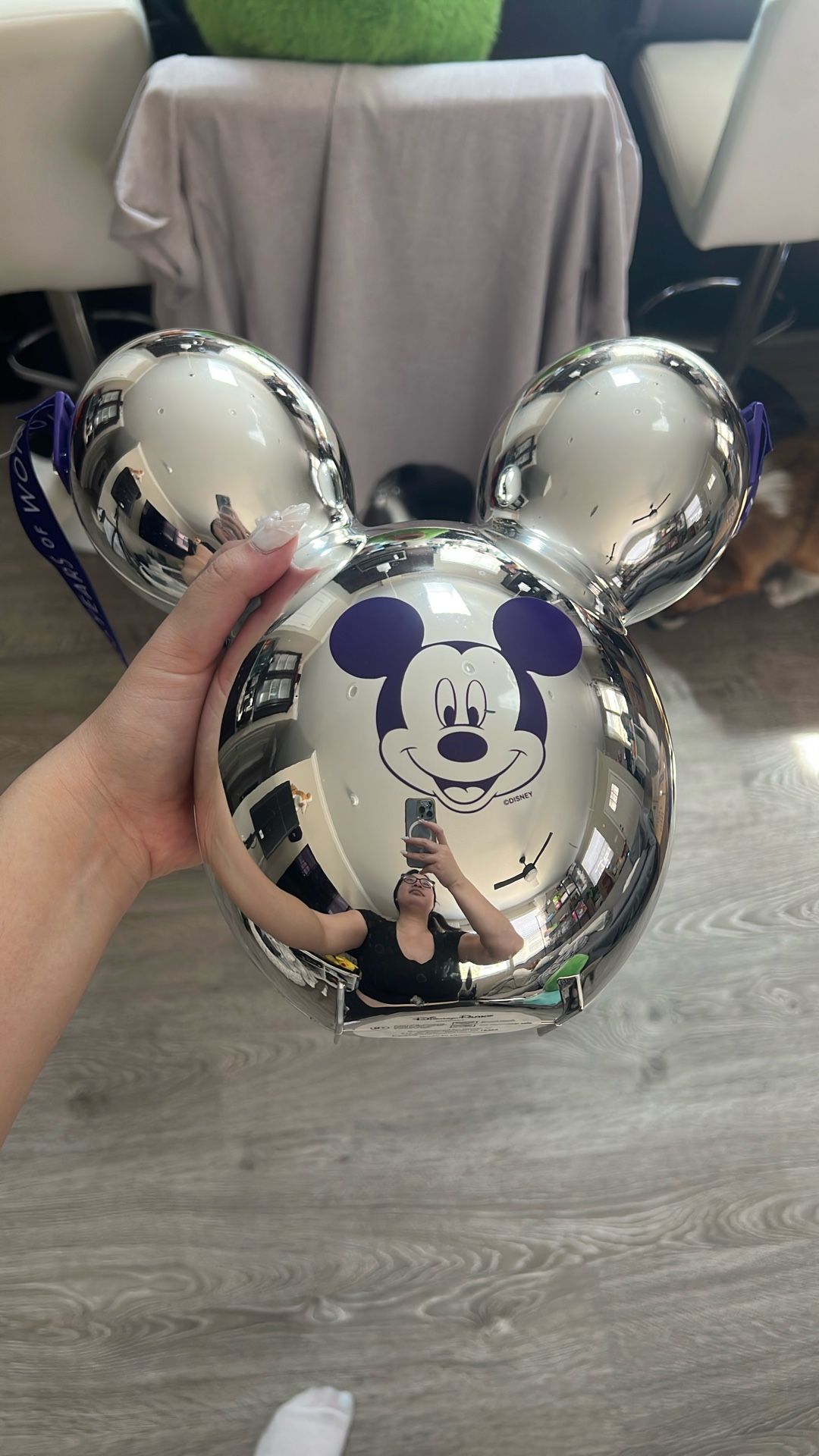 Disney 100yrs Silver Popcorn Bucket