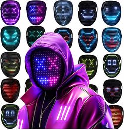 New LED Gesture-Sensing Face-Transforming Mask