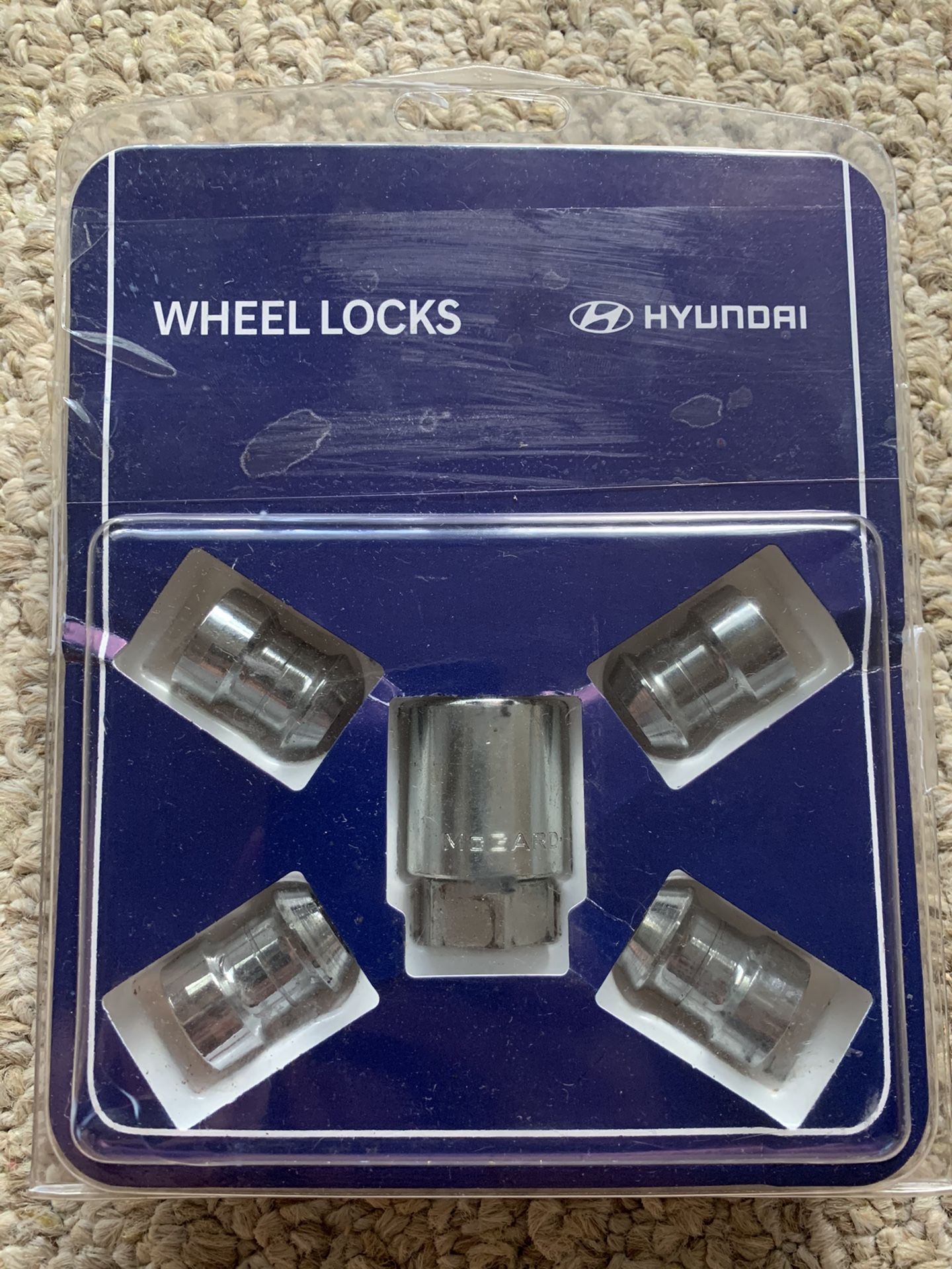 Genuine Hyundai Wheel Locks *OEM PARTS* , Fits multiple vehicles - Hyundai
