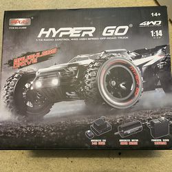 Brushless 4WD RC Truck (Hyper Go 1/14) – FAST