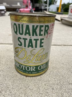 Vintage Quaker State Oil