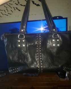 Michael Kors Leather Studded Purse