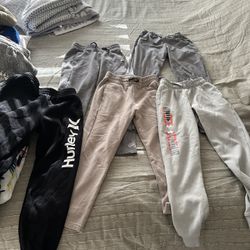 Abercrombie/ Under armour/ Hurley Sweat Pants!  