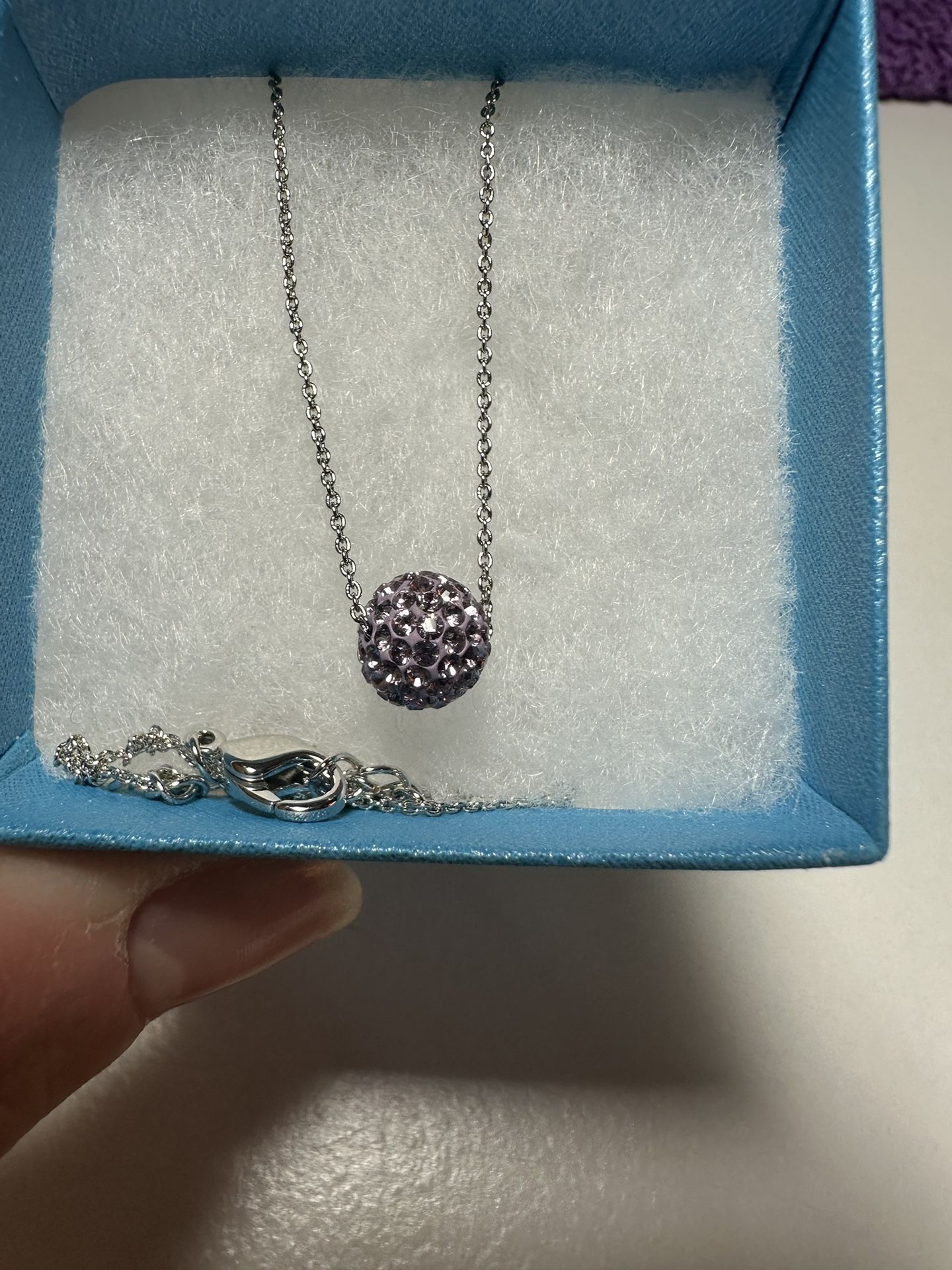 Touchstone Crystal June Birthstone Necklace