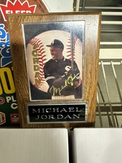 Michael Jordan Baseball Card