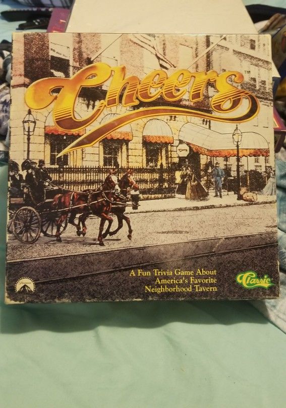 Cheers 1992 Vintage Board game Never Been Used 