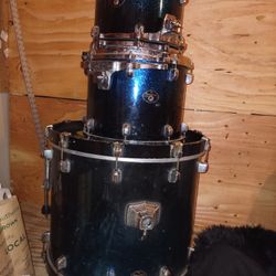 Tama Starclassic Performer 2005-2006 Blue Galaxy Fade Drum Kit 