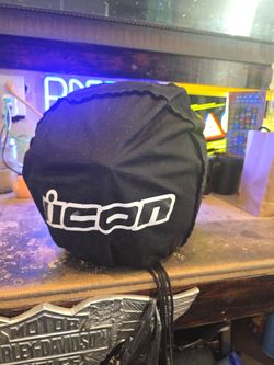 Icon motorcycle helmet