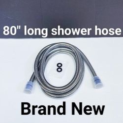 High Pressure Shower 80" Extra Long Stainless Steel Hose for shower head handheld