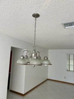 Lámpara . Hanging Candlestick Chandelier