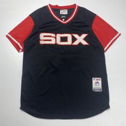 Chicago White Sox 2017 All Star Players Weekend Yoan Moncada Black Baseball Jersey Size 40 / XL